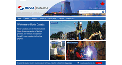 Desktop Screenshot of nuvia-canada.com